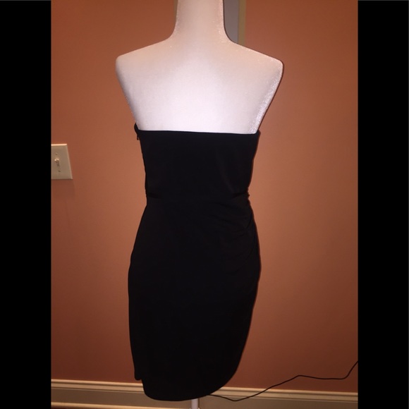 Max and Cleo Strapless Wrap Mini Dress - Picture 4 of 4